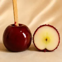 Maçã do amor tradicional 