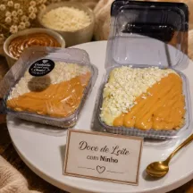 Ninho com doce de leite