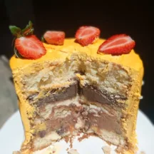 Fatias ameixa c/chocolate