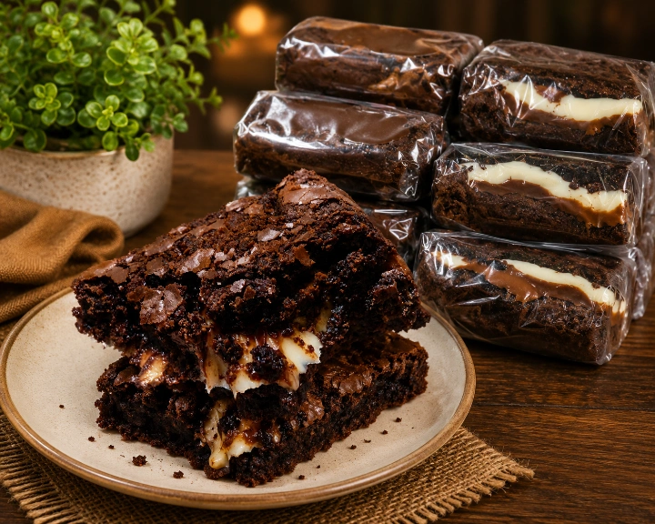 Brownie ninho/Nutella 