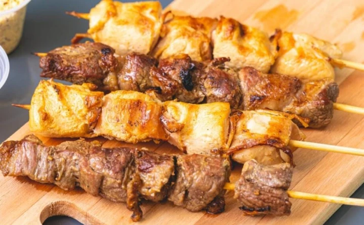 Misto, carne e frango