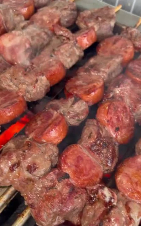 Misto carne e linguiça