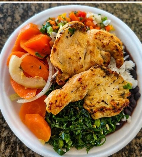 Filé de frango grelhado 