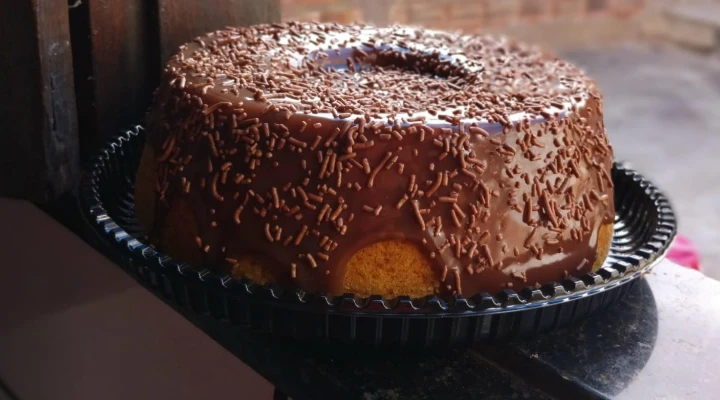 CENOURA COM CHOCOLATE 