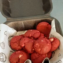 Mini cookies Red Velvet 