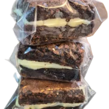 Sanduíche de brownie