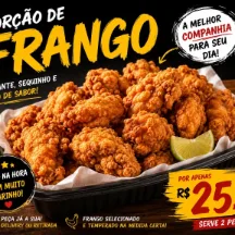 Porção de frango 400g