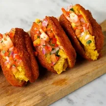 Acarajé completo 