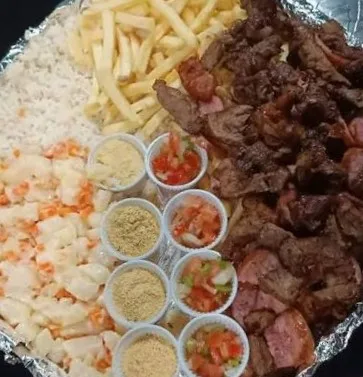 Espeto na caixa 