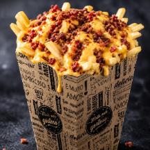 Batata Cheddar e Bacon 