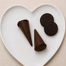 Cone Recheado - Oreo