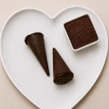 Cone Recheado- Brigadeiro