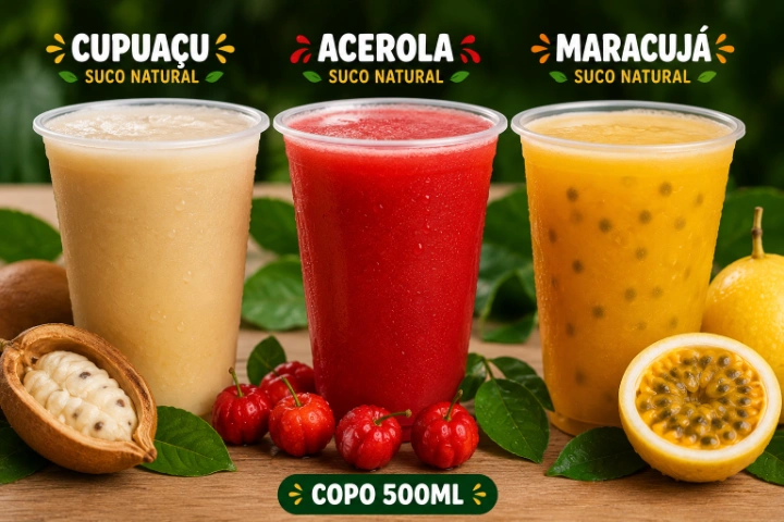 Sucos naturais 