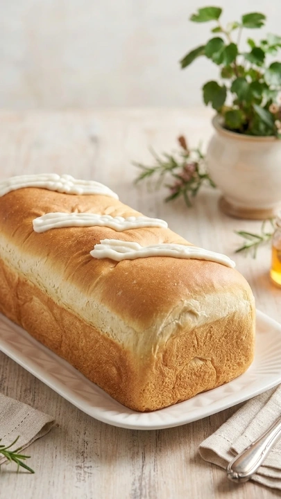 Pão recheado de frango 