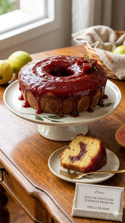Bolo de fubá 
