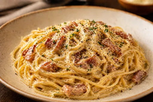 Espaguete a Carbonara 