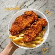 Frango a milesa 