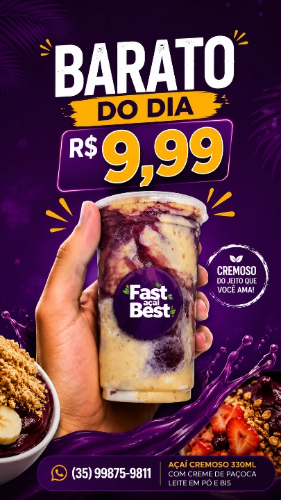Creamy Bis Paçoca