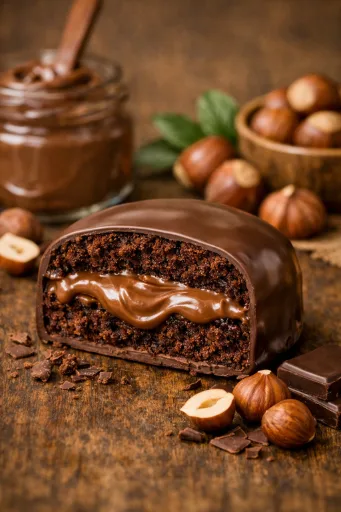 Pão de Mel com Nutella