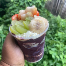 Açaí salada de frutas