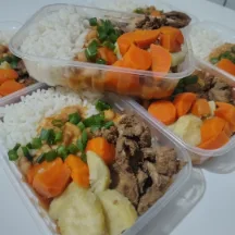 Carne em tiras 