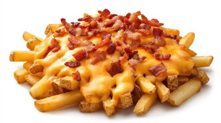Batata G cheddar e bacon