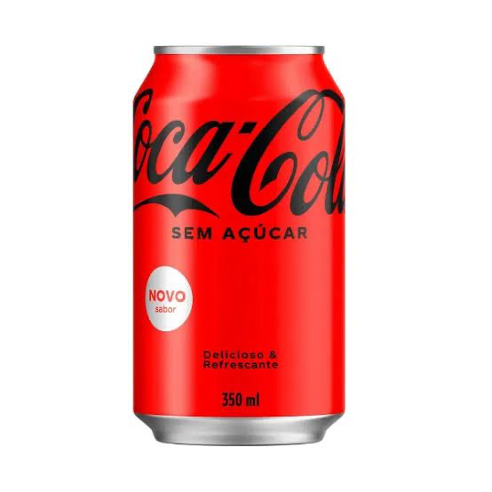 Coca cola zero lata 