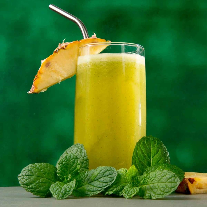 Suco abacaxi c/ hortelã 