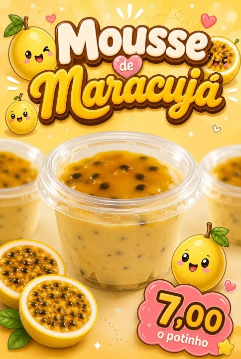 Mousse maracujá