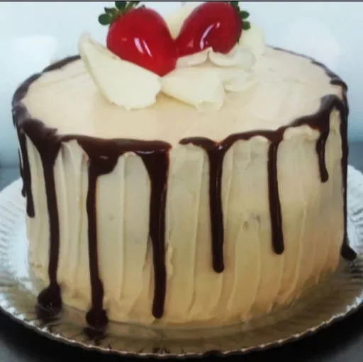 Bolo de brigadeiro branco