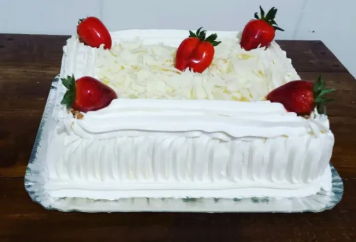 Bolo gelado de morango