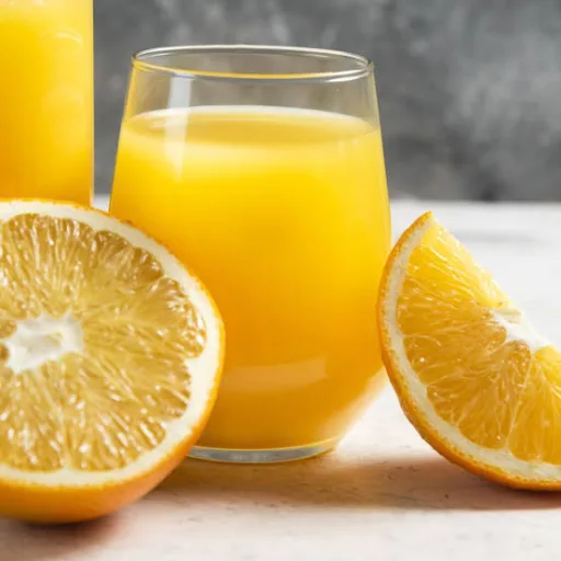 Suco natural da fruta 