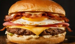 X-BACON EGG  ARTESANAL