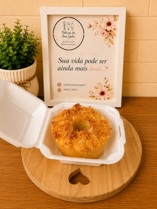 Mini bolo de Aipim 