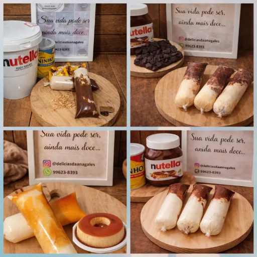 Sacolés gourmets 