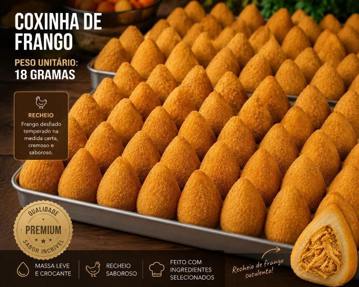 COXINHA DE FRANGO