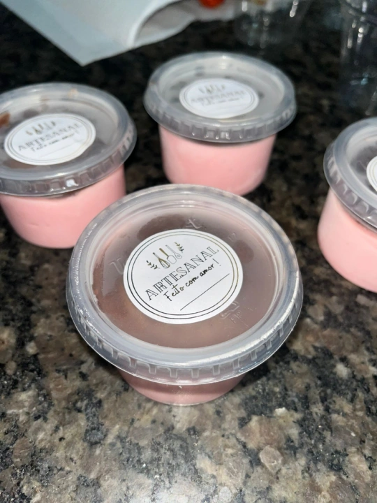 Mousse de morango