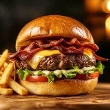 Bacon + Fritas 