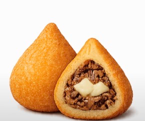 Coxinha costela desfiada