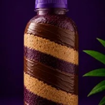 Açaí com creme de avelã 
