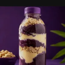 Açaí com creme de paçoca 