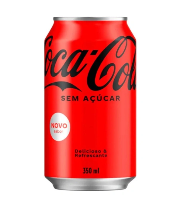 Coca zero lata
