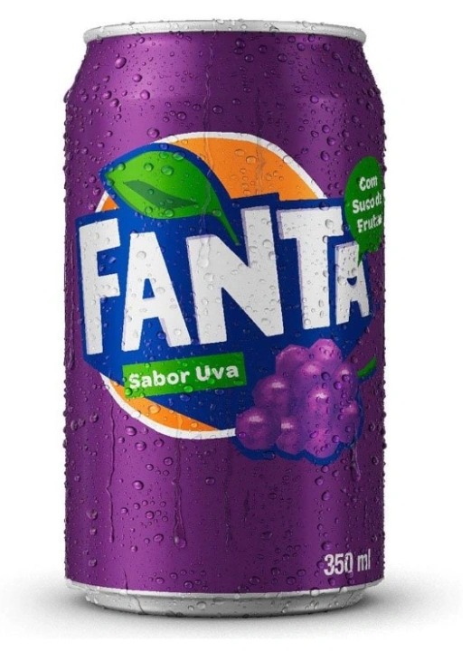 Fanta uva lata