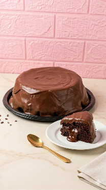 Bolo vulcão chocolatudo