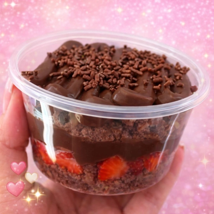 chocolate com morango