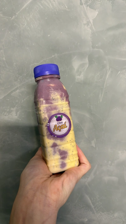 Batida de açaí C mousse 