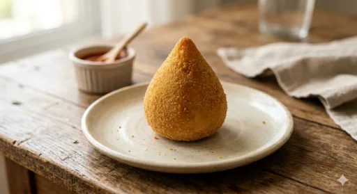 Coxinha de carne seca