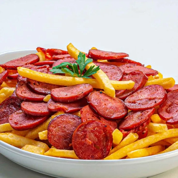 Batata frita + calabresa 