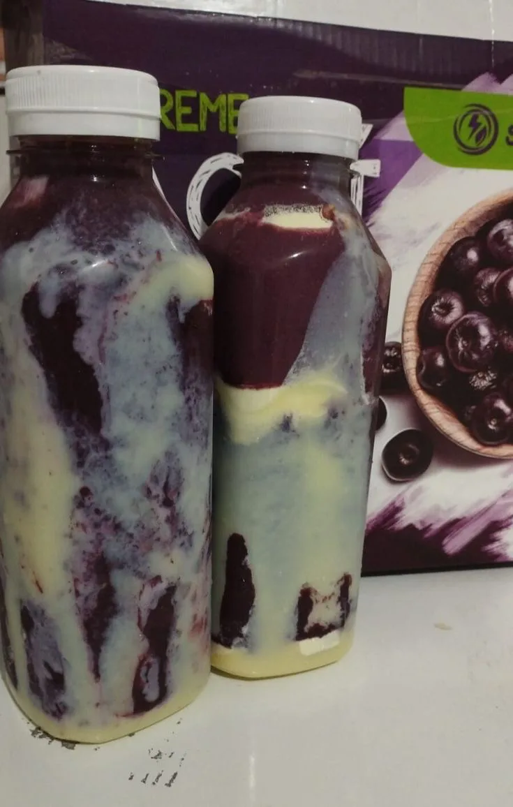 Suco de açaí 