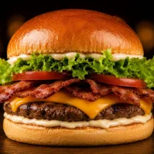 X bacon salada 